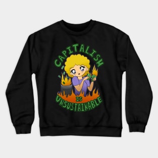 Capitalism Cutie Version 3 Crewneck Sweatshirt